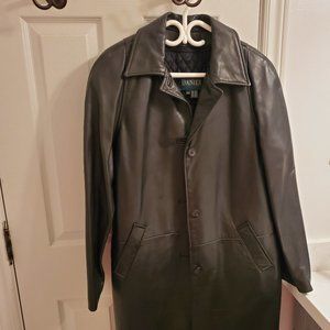 Supple Danier Leather car coat 10-12 (M)